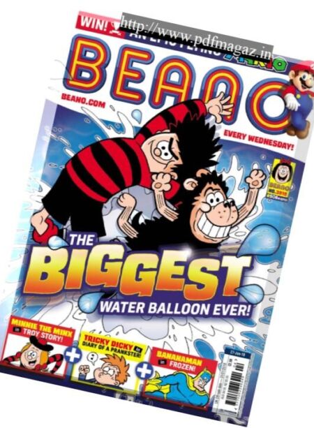 The Beano – 27 January 2018 Cover