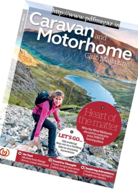 The Caravan Club – February 2018 Cover