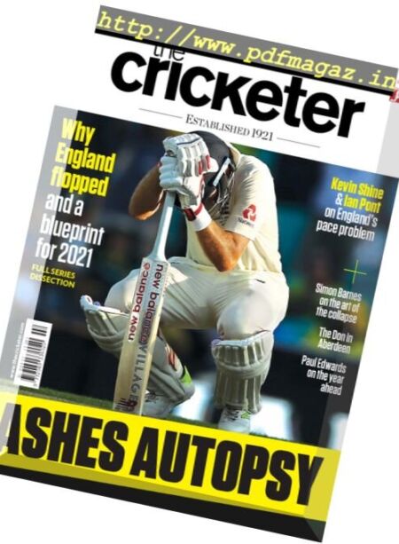The Cricketer Magazine – February 2018 Cover
