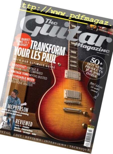The Guitar Magazine – April 2018 Cover