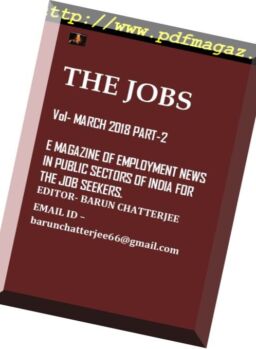 The Jobs – 19 March 2018
