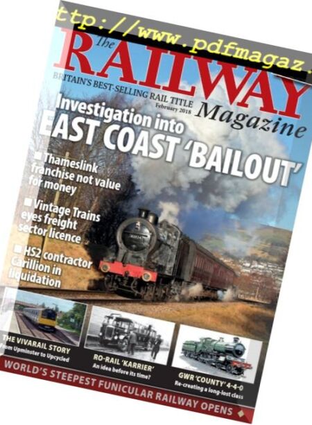 The Railway Magazine – February 2018 Cover