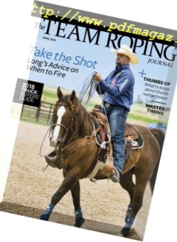 The Team Roping Journal – April 2018