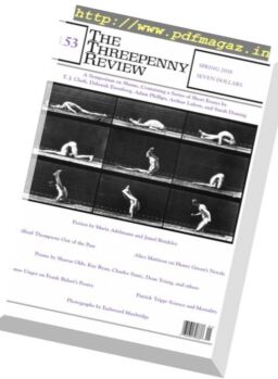The Threepenny Review – April 2018