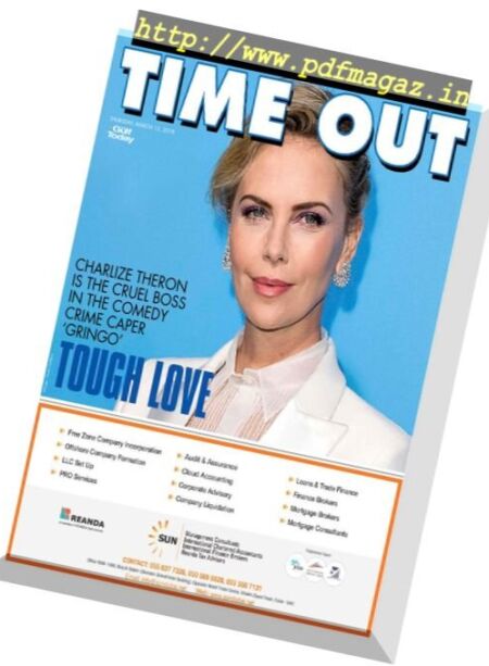 Time Out – 17 March 2018 Cover