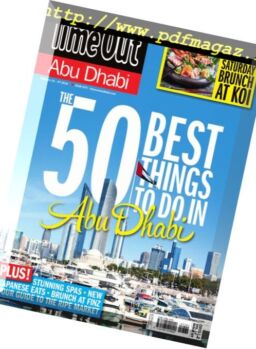 TimeOut Abu Dhabi – 21 February 2018
