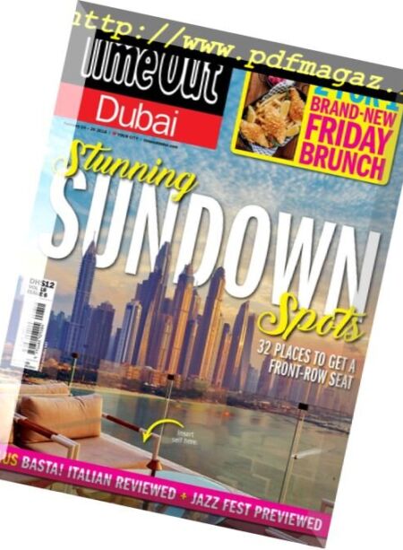 TimeOut Dubai – 14 February 2018 Cover