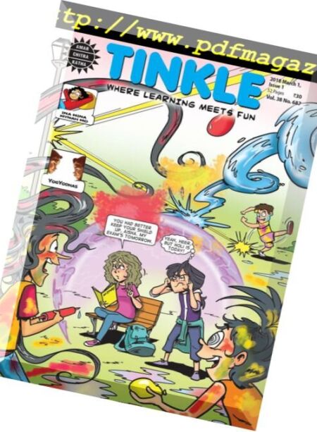 Tinkle – 5 March 2018 Cover