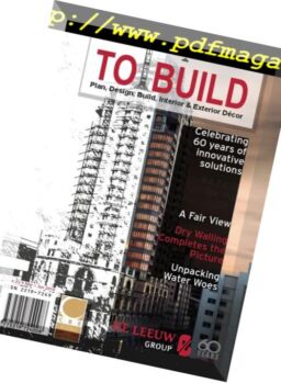 To Build Magazine – March-June 2018
