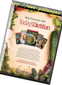 Today’s Dietitian – March 2018