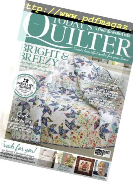 Today’s Quilter – April 2018 Cover