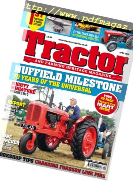 Tractor & Farming Heritage Magazine – April 2018 Cover
