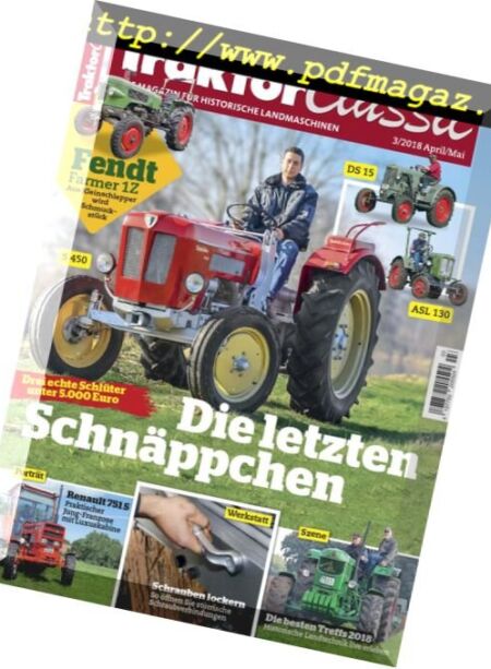 Traktor Classic – Mai-Juni 2018 Cover