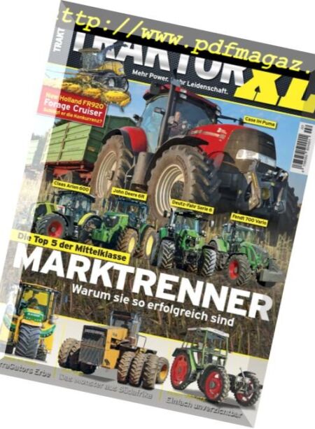 Traktor XL – Februar 2018 Cover
