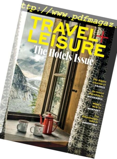 Travel+Leisure USA – March 2018 Cover