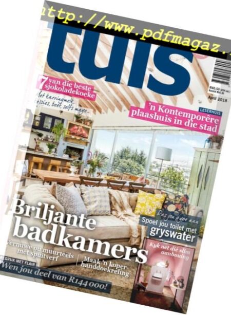 Tuis – April 2018 Cover
