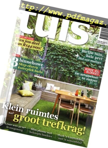 Tuis – Maart 2018 Cover