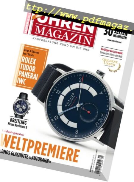Uhren-Magazin Special – Test 2018 Cover