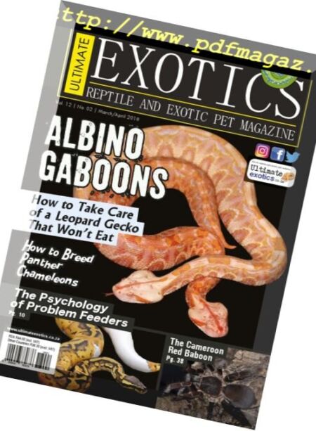 Ultimate Exotics – March-April 2018 Cover