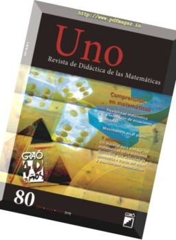 Uno. Didactica de las Matematicas – abril 2018