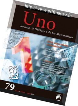 Uno. Didactica de las Matematicas – enero 2018