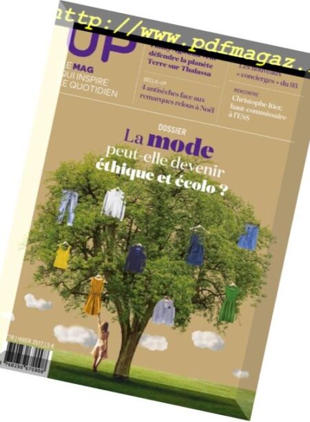 UP Le Mag – janvier 2018 Cover