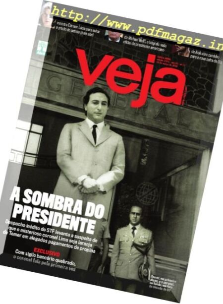 Veja Brasil – 14 Marco 2018 Cover