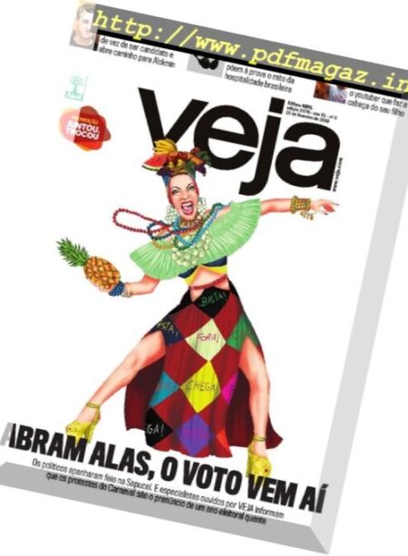 Veja Brazil – 21 Fevereiro 2018 Cover