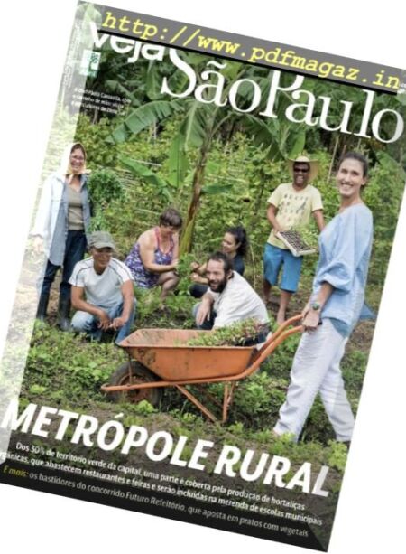 Veja Sao Paulo Brazil – Year 51 Number 10 – 07 Marco 2018 Cover