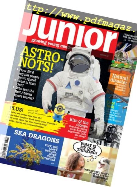 Very Interesting Junior – March 2018 Cover