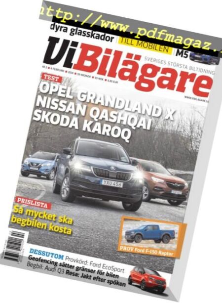 Vi Bilagare – 6 Februari 2018 Cover