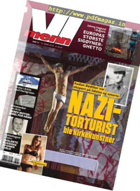 Vi Menn – 12 mars 2018 Cover