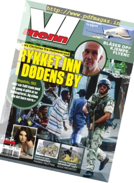 Vi Menn – 19 februar 2018 Cover