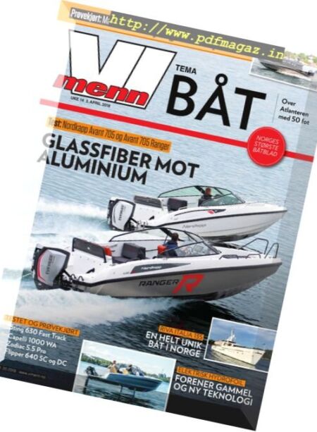 Vi Menn Tema – 3 april 2018 Cover