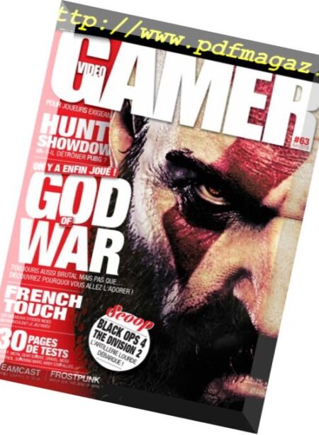 Video Gamer – avril 2018 Cover