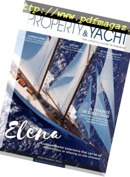 Virgin Islands Property & Yacht – February-March 2018 Cover