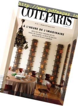 Vivre Cote Paris – Decembre 2017 – Janvier 2018