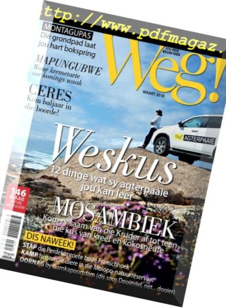 Weg! – Maart 2018 Cover