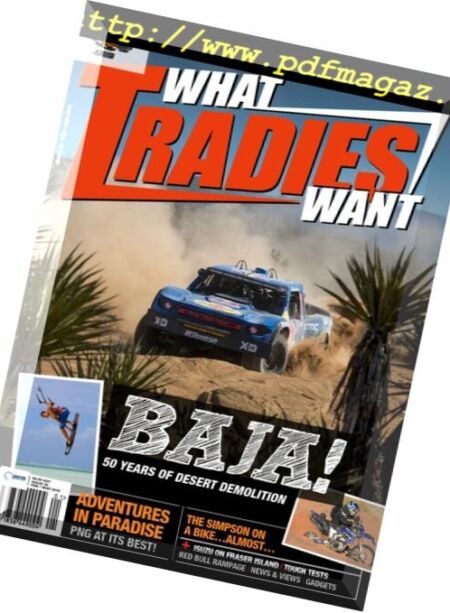 What Tradies Want – February-March 2018 Cover