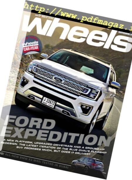 Wheels UAE – 16 March 2018 Cover