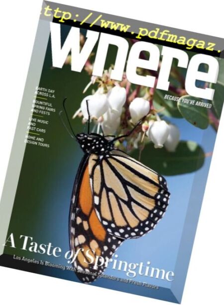 Where Los Angeles – April 2018 Cover