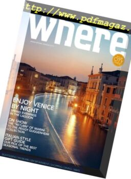 Where Venice – March 2018