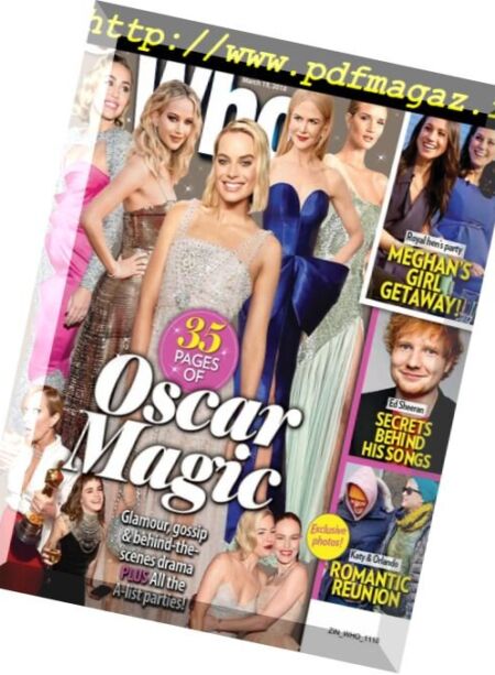 Who – 19 March 2018 Cover