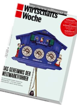 Wirtschaftswoche – 27 Januar 2018