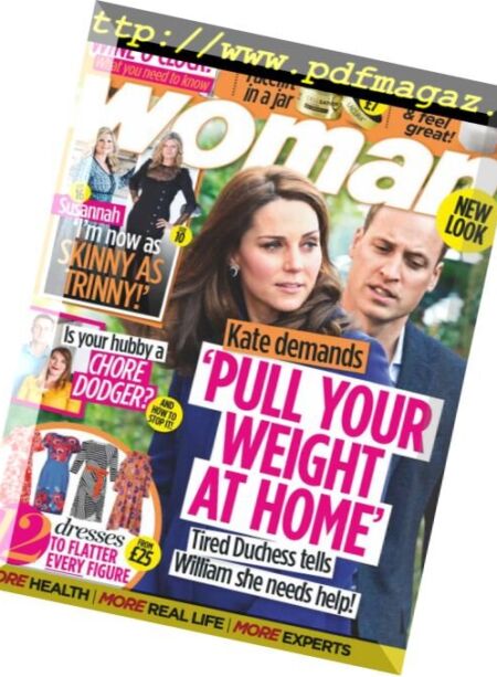 Woman UK – 19 March 2018 Cover
