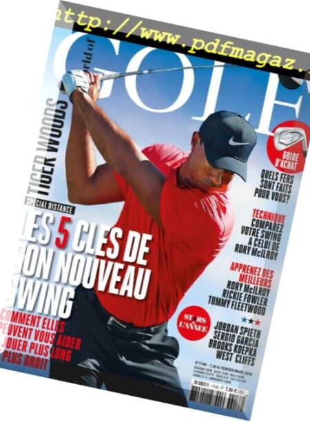 World of Golf France – fevrier 2018 Cover