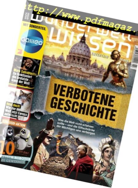 Wunderwelt Wissen – Marz 2018 Cover