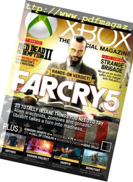 Xbox The Official Magazine UK – April 2018 Cover