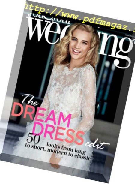 You and Your Wedding – March 24, 2016 Cover