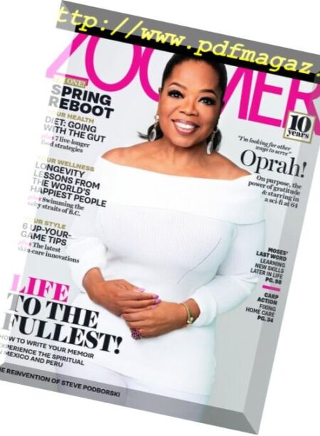 Zoomer Magazine – April 2018 Cover
